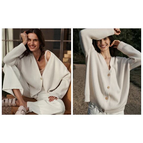 Jenni Kayne Cashmere Cocoon Cardigan Size XXL - Picture 1 of 7